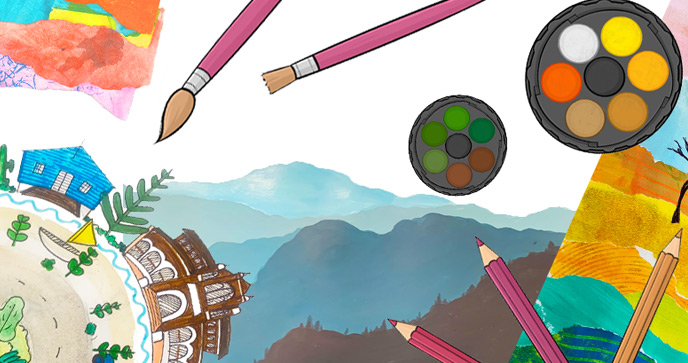 Landscape Art Lesson Plans for Kindergarten to Year 6 Students