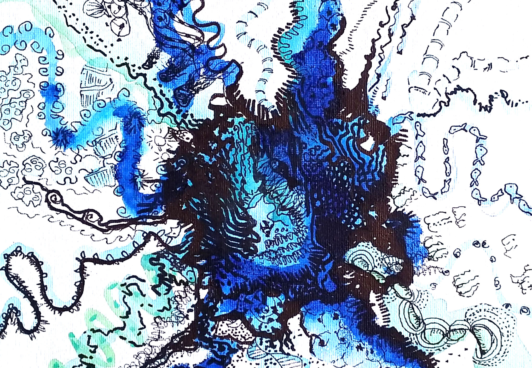 John Olsen Inspired Art Lesson Plan for Kids