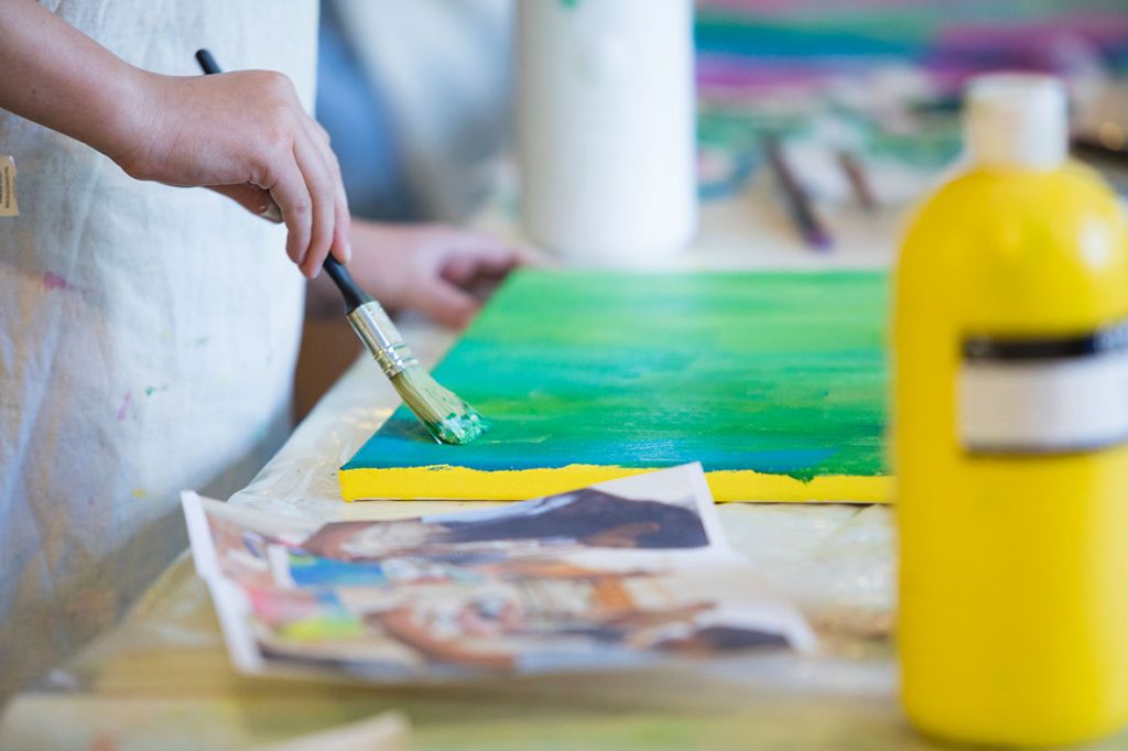 Painting Supplies for the Primary Art Room