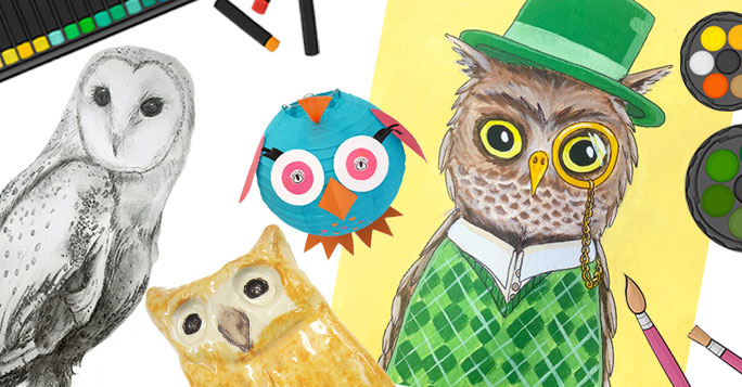 Owl Lesson Plans Banner - Small