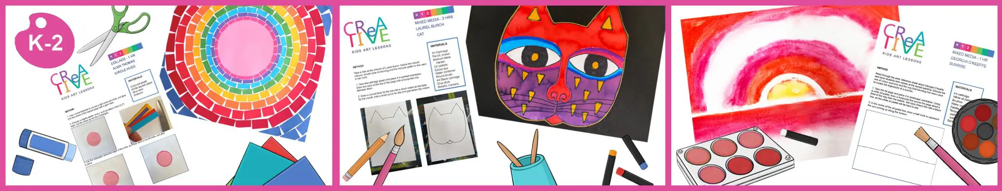USa artists art lesson plans