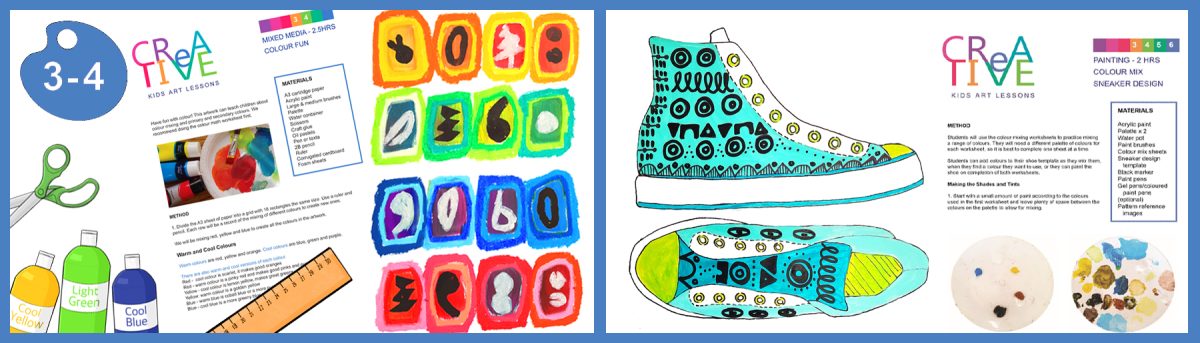 Colour - Art Lesson Plans - K-6 Art Lessons