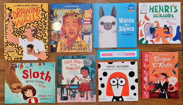 Art books for the ACE Australian art curriculum