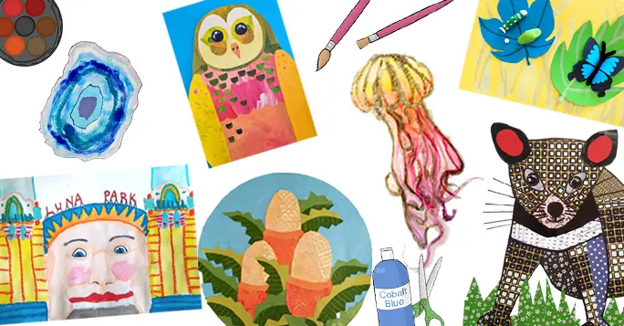 Art from Australia Lesson Plans