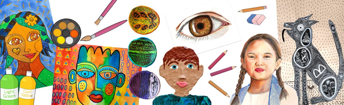 More About Me Art Lessons - K-6 Art Lesson Plans