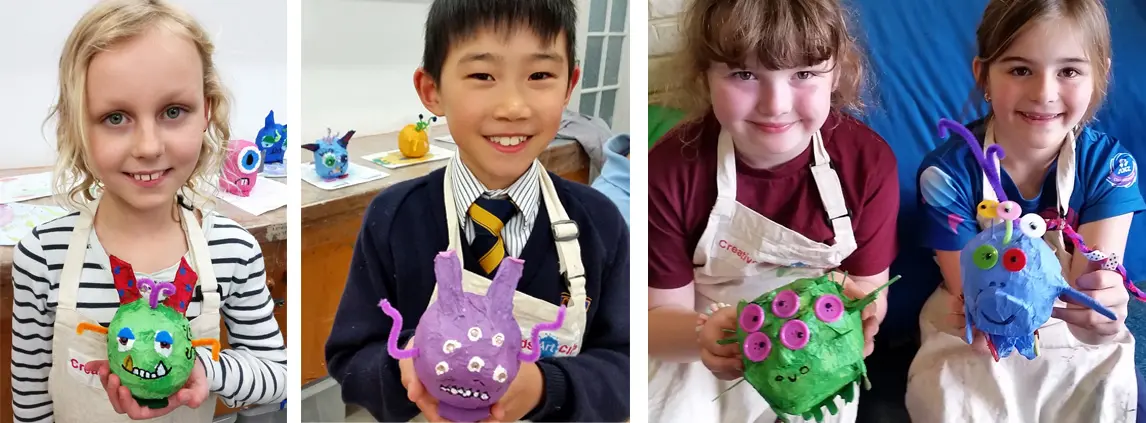 Monster art lesson plan