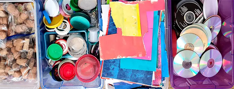 Recycled Art Materials