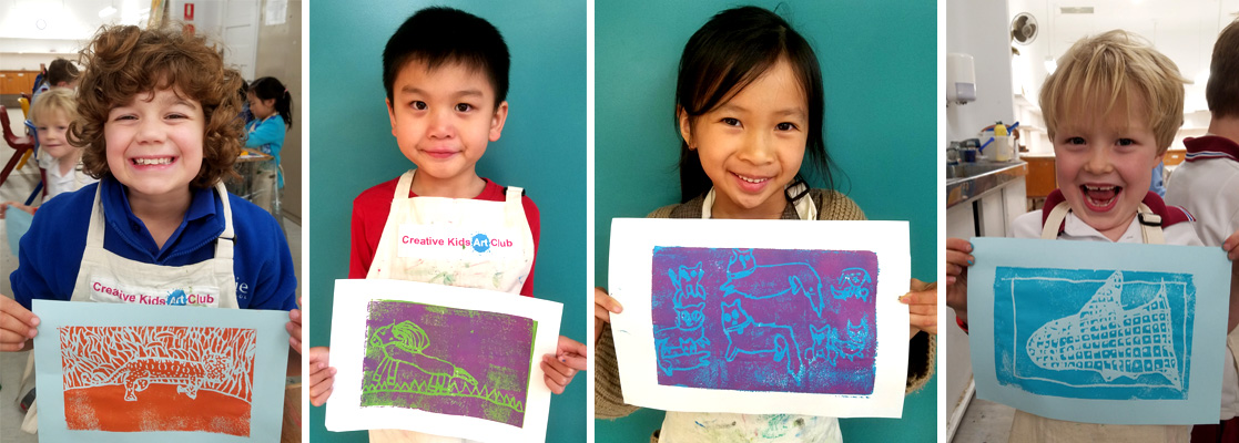 Printmaking for kids