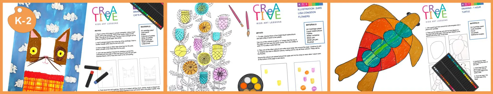 Kinder to year 2 relief art lesson plans, elementarty, sub