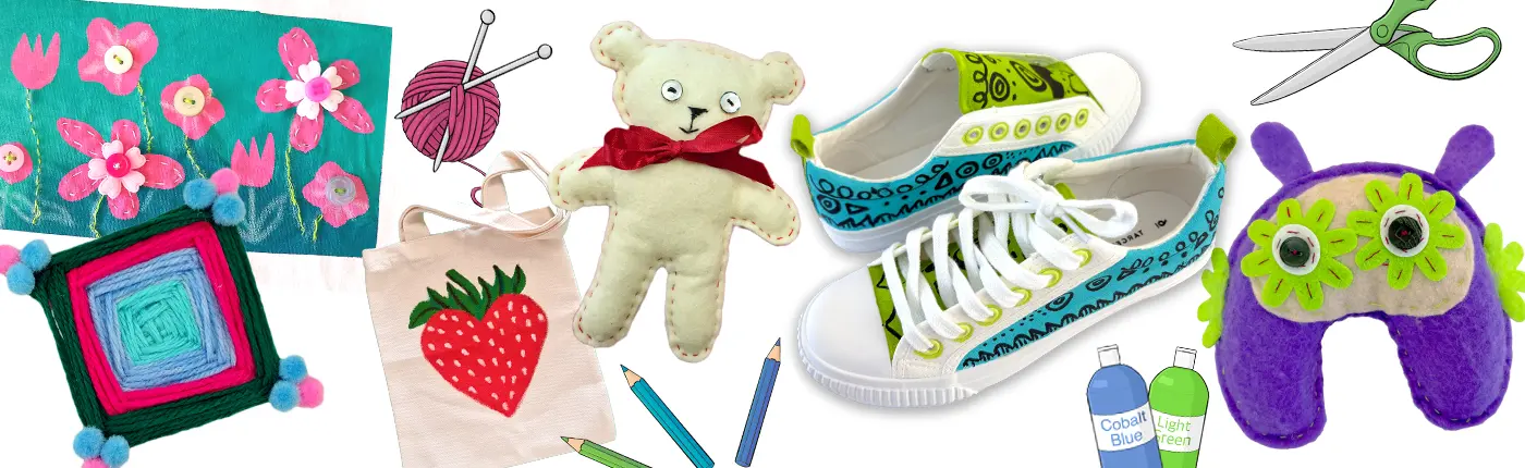 Fibre and Textile art lesson pans