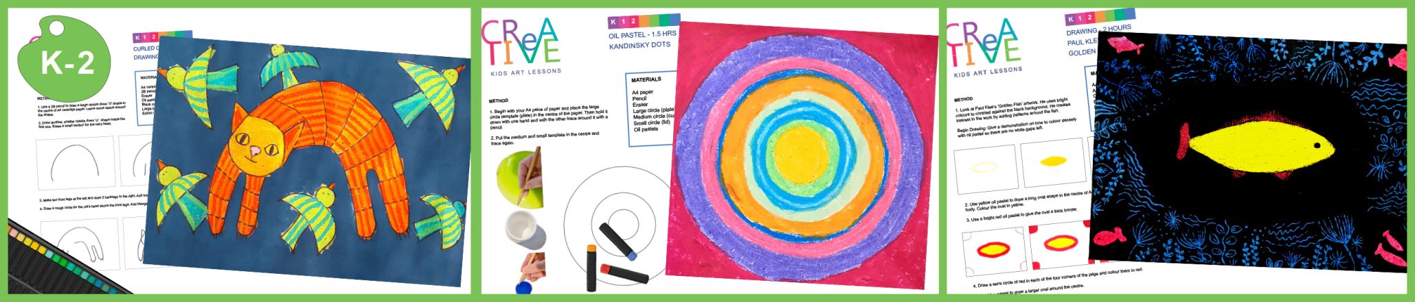 Drawing for Kinder, year 1 and year 2