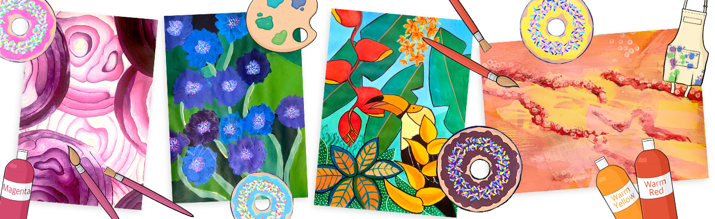 Painting lesson plans for K-6